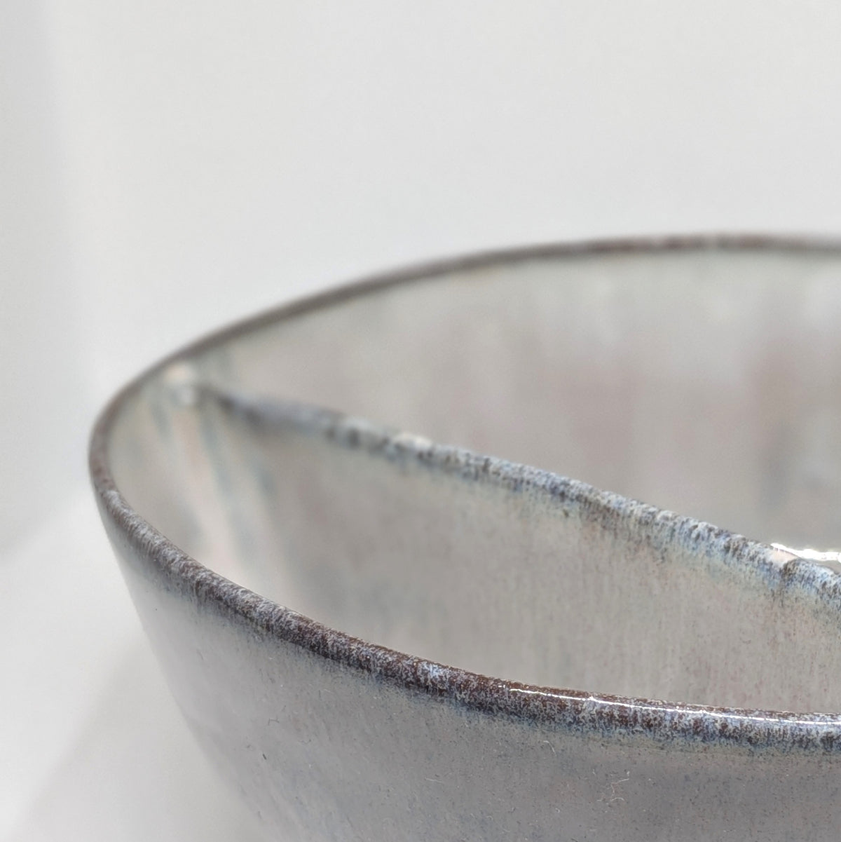 Two-Section Ceramic Serving Bowl
