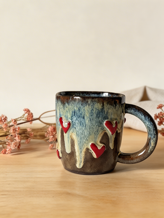 Heart Drip Mug