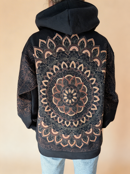 Mandala Ember Hoodie (M)