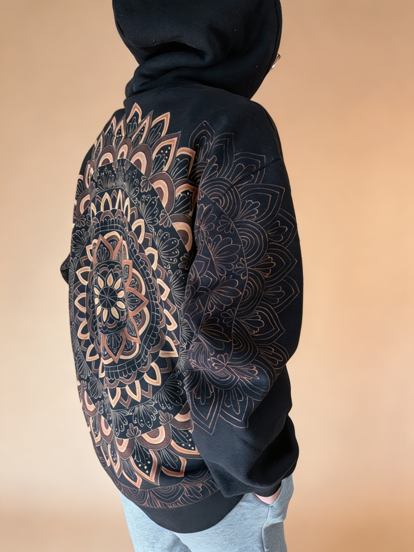 Mandala Ember Hoodie (M)